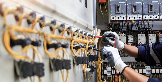 Professional Electrical Panel Upgrade technician working in Woodford County County, KY
